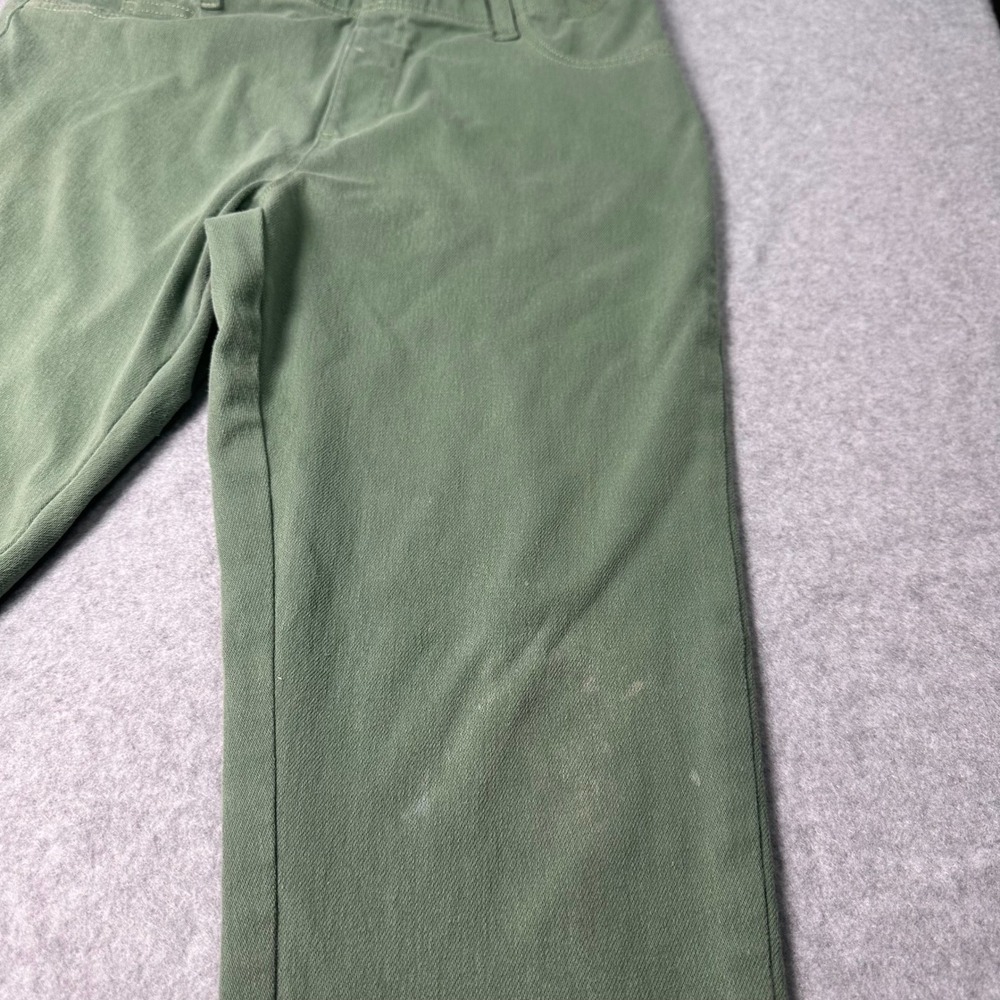 Womens‎ Olive Green Stretch Waist Pants Casual Slim Fit Size Unknown - Picture 7 of 14